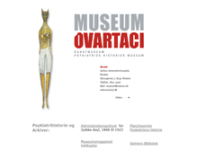 Tablet Screenshot of museum-psyk.dk